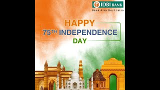 75th Independence Day | IDBI Bank | 2021 screenshot 1