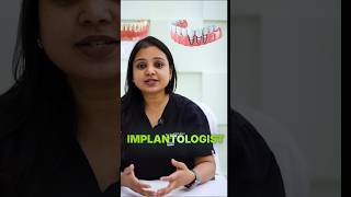 Missing Tooth Problem Fix || Full Mouth Implant || #shorts #dentist #prosthogirl