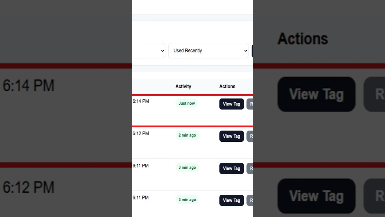 TapNota asset tracking system video preview