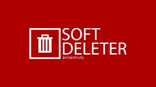 FYB Soft Deleter Demonstration screenshot 1