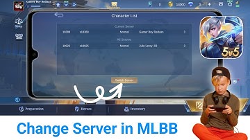 How To Change/Switch Server in Mobile Legends (2025) | MLBB Server Change (Quick&Easy)
