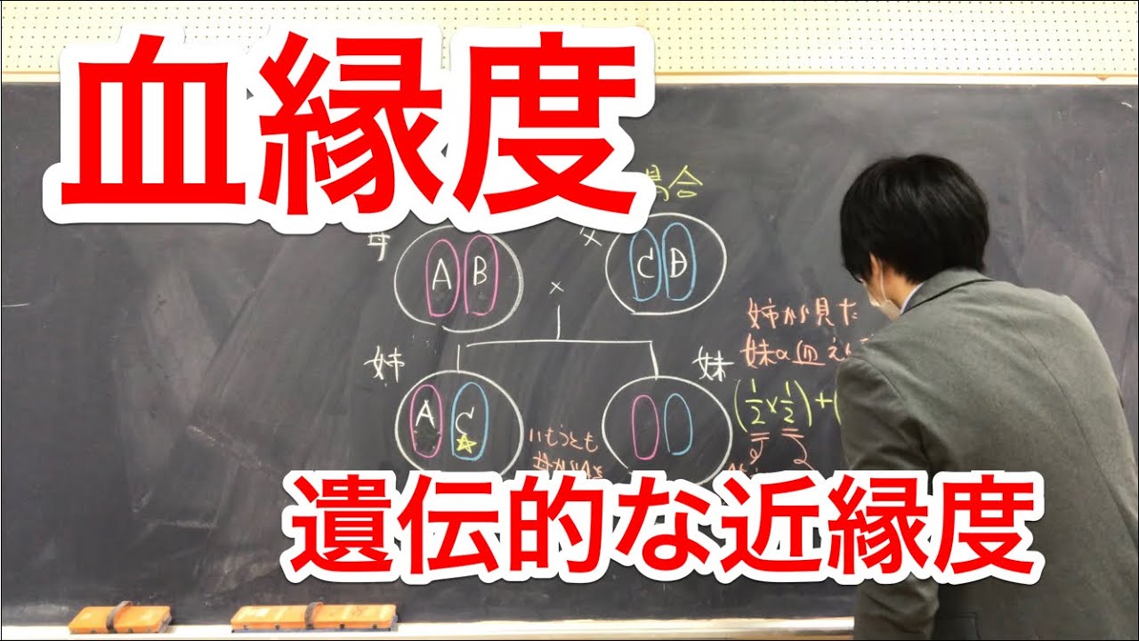 血縁度①（基本編）高校生物