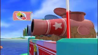 Mario Party 7 Minigame - Boo Vs Toadete Vs Peach Vs Luigi