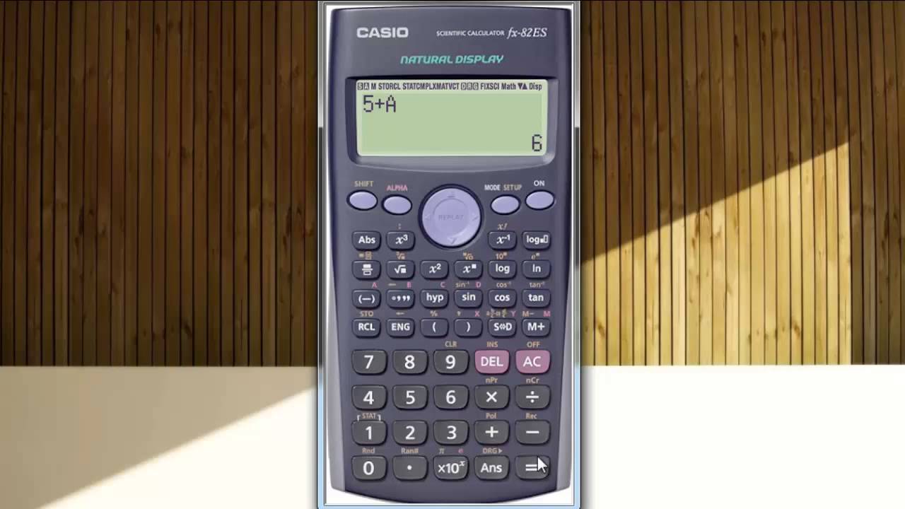 Cómo utilizar la memoria de las calculadoras Casio? - YouTube