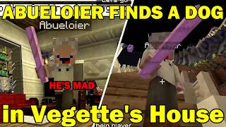 Abueloier Finds a Dog in Vegetta's House with Alondrissa on QSMP 2 Minecraft