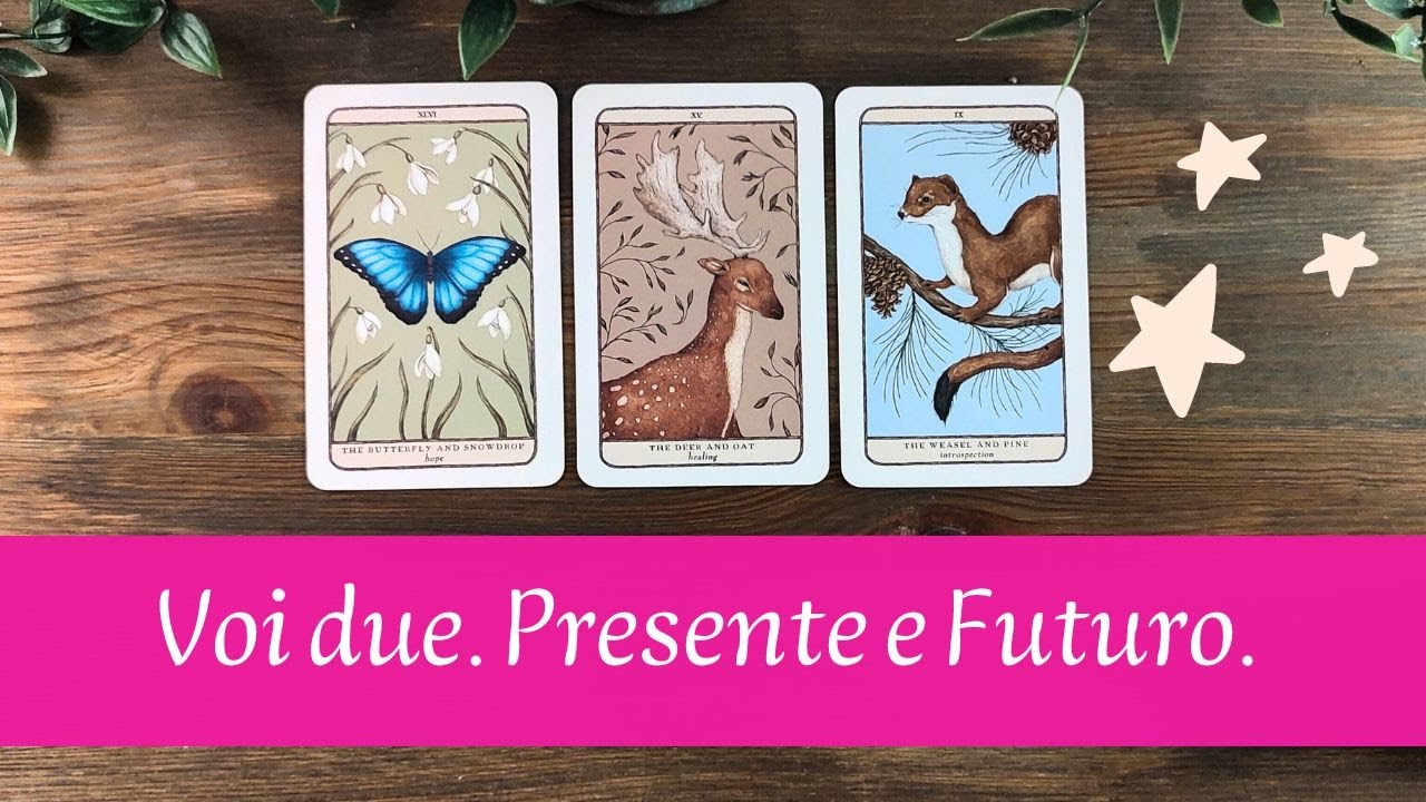 Voi due, presente e sviluppi futuri. Lettura approfondita 🌞❤️Tarocchi Amore Interattivi