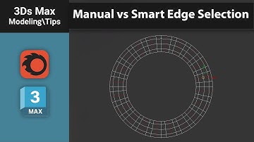 Manual vs Smart Edge Selection in 3ds Max – Efficient Modeling Trick
