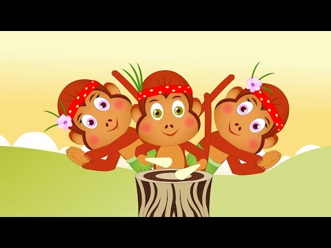 Five Little Monkeys Jumping On The Bed - #NurseryRhyme Collection I Popular Children Songs