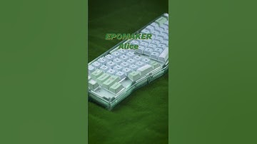 I know you like our Epomaker Alice #epomakerkeyboard #mechanicalkeyboard #gaming #epomaker #diykit