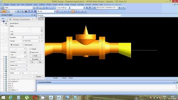 piping modelling in PDMS