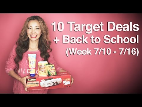 ★ Target & Back to School Coupon DEALS & FREEBIES (Week 7/10-7/16)
