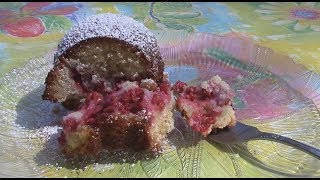 Citrus Raspberry Coffee Cake
Citrus Raspberry Coffee Cake
(For a 12” Deep Camp Oven & 10” Bundt Pan)
Ingredients:
3 cups all-purpose flour
2 cups sugar
3 tsp. baking powder
½ tsp. salt
3 large eggs
1 cup canola oil
½ cup fresh squeezed orange juice
1 tbsp. fresh squeezed lemon juice
2 cups raspberries (fresh or frozen)
Powdered sugar (optional)
Directions:
1. In a large bowl, combine flour, sugar, baking powder and salt.
2. In a small bowl, combine eggs, oil, orange juice and lemon juice. Stir into dry ingredients.
3. Spoon half the batter into a greased/floured 10” bundt pan. Add raspberries and top with remaining batter. Bake at 350°F for 50-60 minutes. (Check at 50 minutes with toothpick inserted, to see if it comes out clean)
4. Remove bundt pan from camp oven and cool for 15 minutes before inverting onto a baker’s wire rack. Lift bundt pan off of cake and allow to completely cool before dusting with powdered sugar, if desired. Enjoy!!!
(Total prep & cook time is approx. 1 ½ hours) Citrus Raspberry Coffee Cake