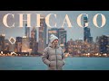 My solo trip to chicago  holiday lights  sightseeing