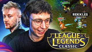 I Played League Classic With REKKLES