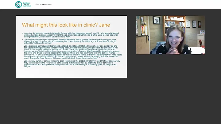 Fear of Recurrence Webinar 2022: A/Prof Lisa Beatty