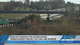 NCDOT lands funding to improve I-485-I-85 interchange