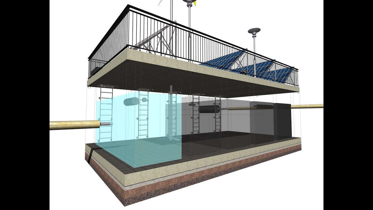 Канализация. Очистные сооружения (Часть 6) - YouTube