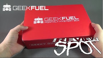 Subscription Spot - Geekfuel August 2016 Subscription Box UNBOXING!