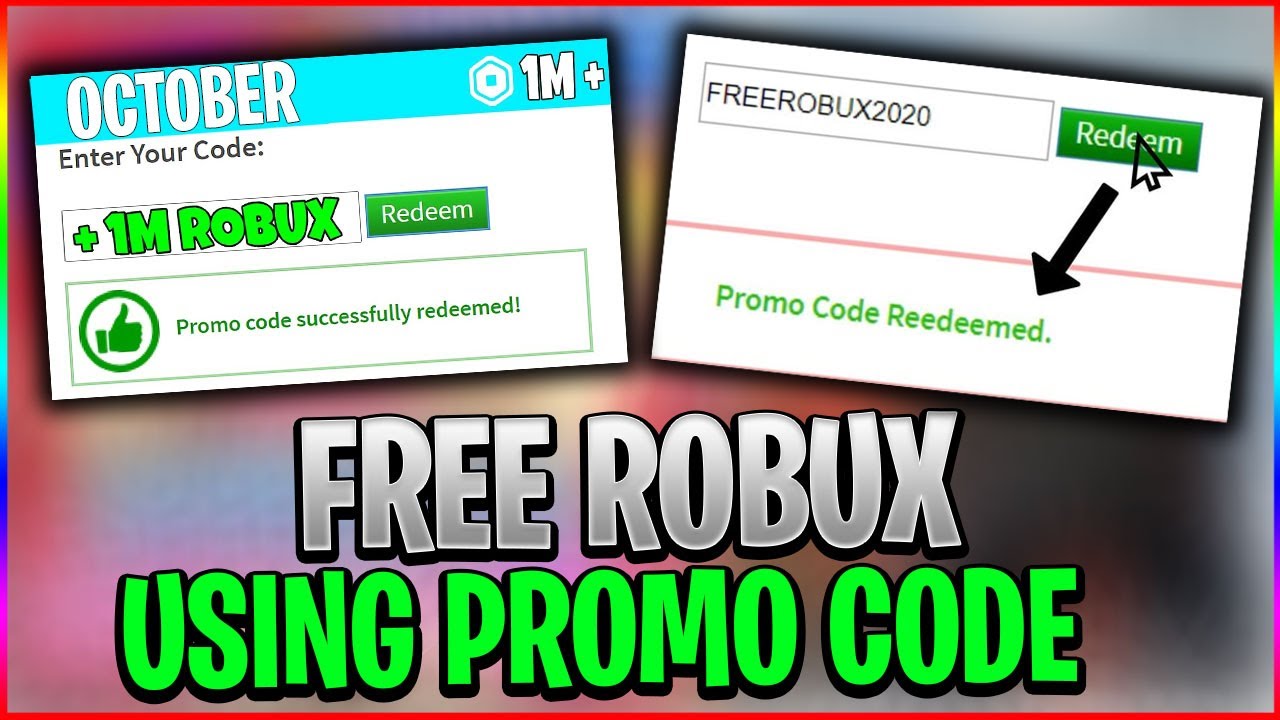 robux codes promo october