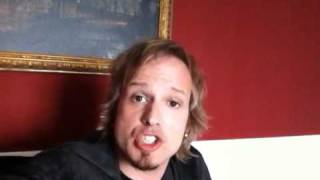 Tobias Sammet talks about Edguy coming to Sweden in September 2011