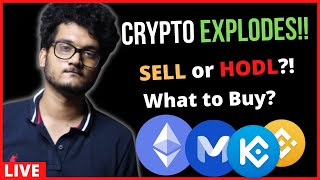CRYPTO MARKET EXPLODES BITCOIN UPDATE  | SELL OR HOLD | Altcoins to  ETH SOL UNI