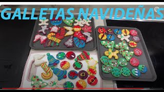 Como hacer galletas navideñas//How to make Christmas cookies//Wie man Weihnachtsplätzchen backt