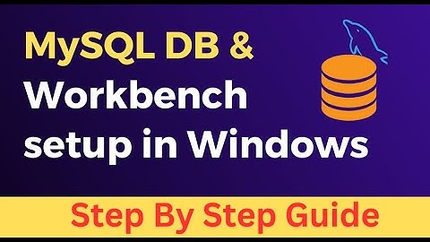 Setting up MySQL Database on Windows (Step-by-Step Tutorial)