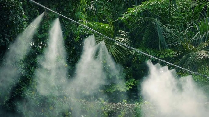 Duchas portátiles, de suelo, nebulizadores… Soluciones para refrescarse en  jardín o terraza sin piscina