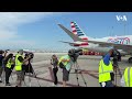 美国航空公司恢复美国与委内瑞拉的商业航班