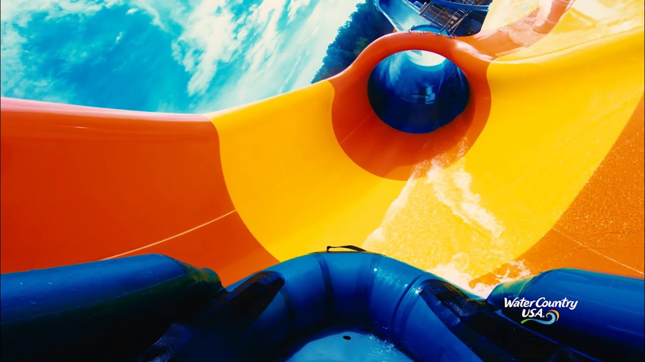 Cutback Water Coaster POV YouTube