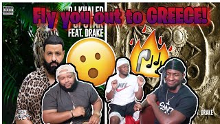 DJ Khaled ft. Drake GREECE (Visualizer) REACTION!!!
