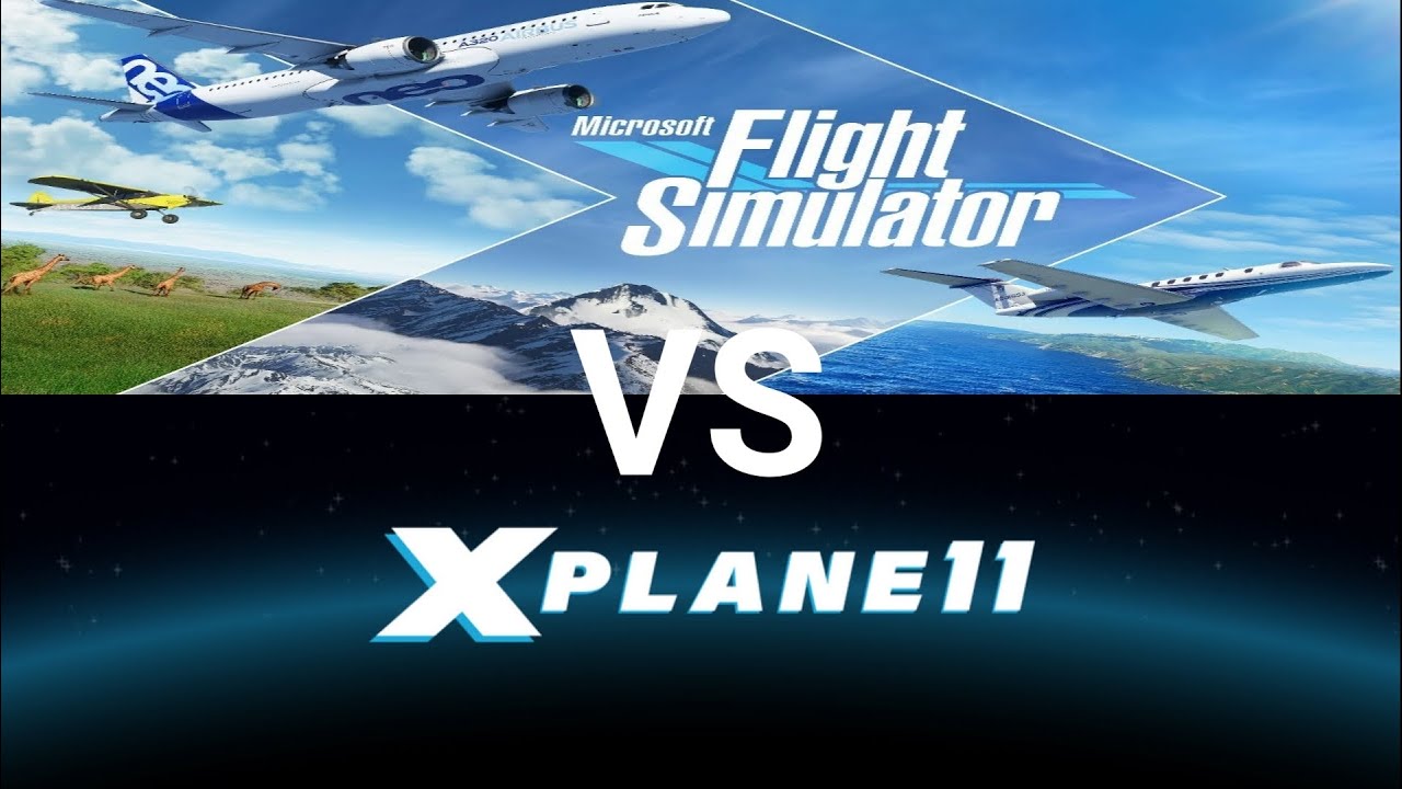 Microsoft Flight Simulator 2020 VS X-Plane 11 - YouTube