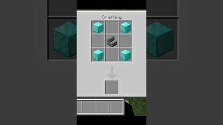 Minecraft me Craft a Diamond block stair #minecraft #mcpe #shorts
