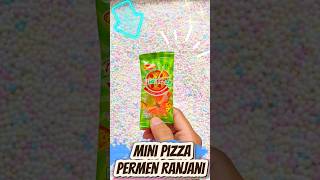 Mencari dan menemukan jajanan seru mini pizza permen ranjani di kolam boba #jajanan #jajan #shorts