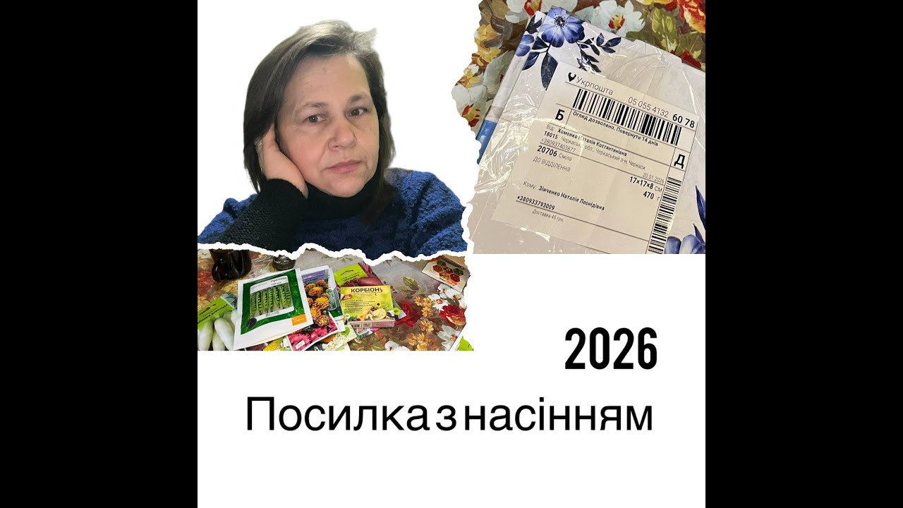 Огляд насіння овочів і квітів з посилки від 