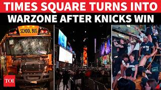 Nyc Erupts Gunfire, Fires And Riots After Knicks Historic Title Win Mass Arrests Reported