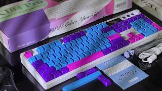 💙💜The BOYI K104pro in a cool Joker color scheme is definitely worth considering screenshot 4