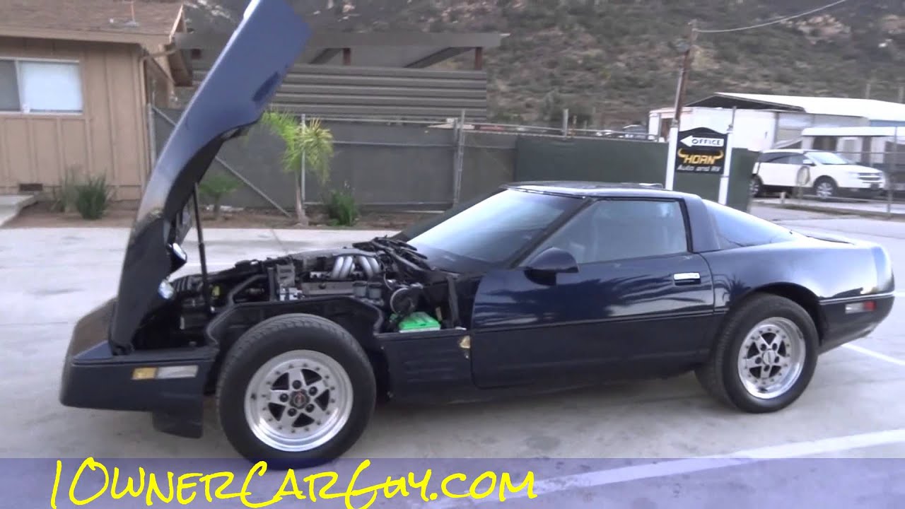 C4 Corvette For Sale Gotti Wheels Interior V8 Engine Review