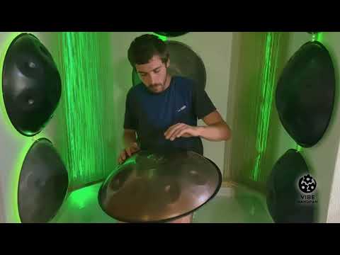 VIBE Handpan Raga basant mukhari in B stainless steel