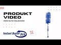 Instant Duster Pro® | der rotierende aktive elektrische Staubwedel mit Teleskop Stange