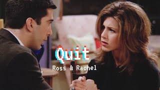 Quit - Cashmere Cat ft. Ariana Grande (tradução) Ross e Rachel