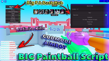 {2 NEW & OP} BIG Paintball Scripts GUI | GODMODE | Silent Aim | Aimbot | Teleport | *PASTEBIN 2021*