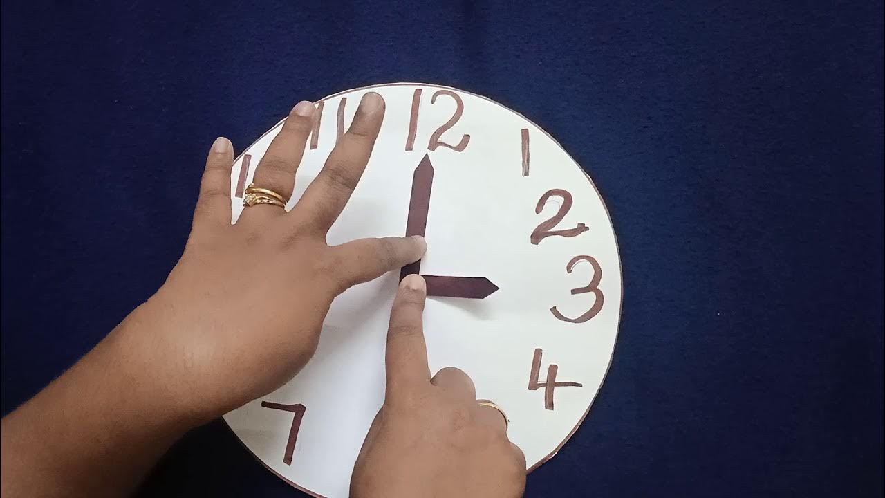 How to teach clock/time to kids Time for kindergarten Homeschooling