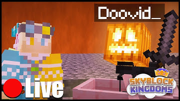Doovid and I are moving Wither skeletons on Skyblock Kingdoms.
