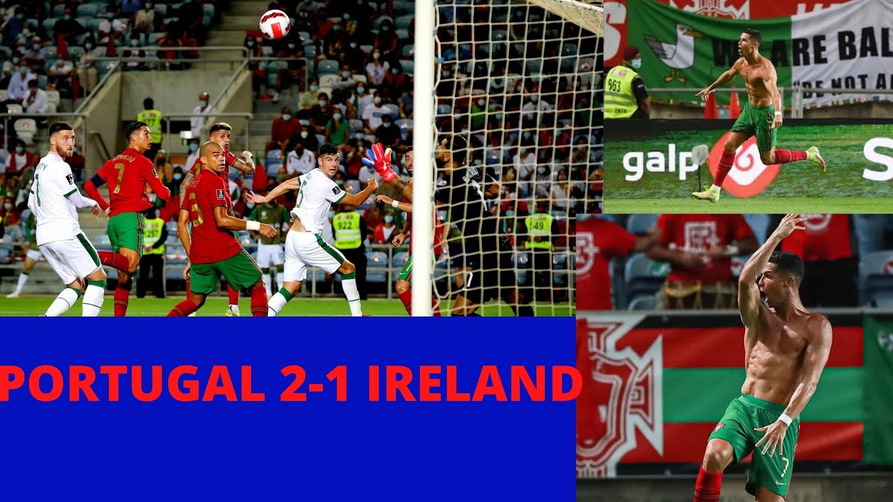 Portugal vs Ireland 21 Ronaldo's BRILLIANT break alltime