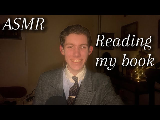 ASMR - Reading the first chapter of my book! Calm whispers for a deep sleep 😴