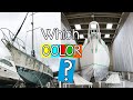 ⛵️We FINALLY painted our abandoned sailboat 🤩(after 22 years on the hard)!! #100 (painting part 2)