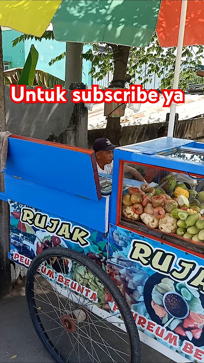 Rujak yang terkenal di terminal Jasinga#bogor #fyp#viral#rujakpalingenak #makanansehat