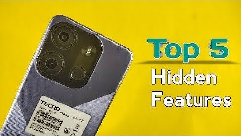 Tecno Spark Go 2023 Top 5 | Hidden Features, You Need To Know, Tips & Tricks