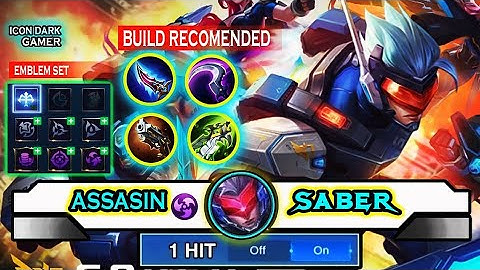 #saberbuild HYPER SCHADE SOLO GAMEPLAY - MLBB